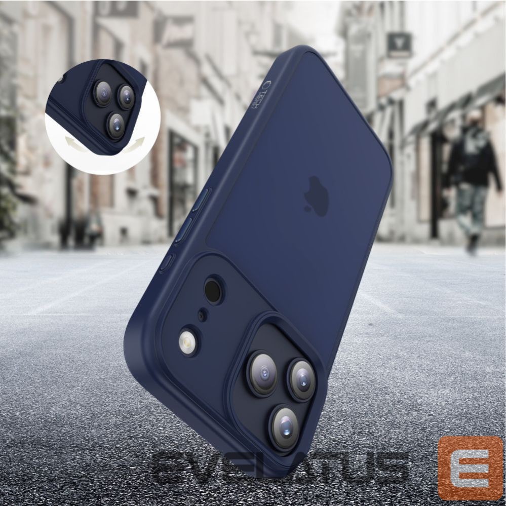 Kitos prekės Tech-Protect Tech-Protect MagMat Case for iPhone 17 Pro Max - Matte Black