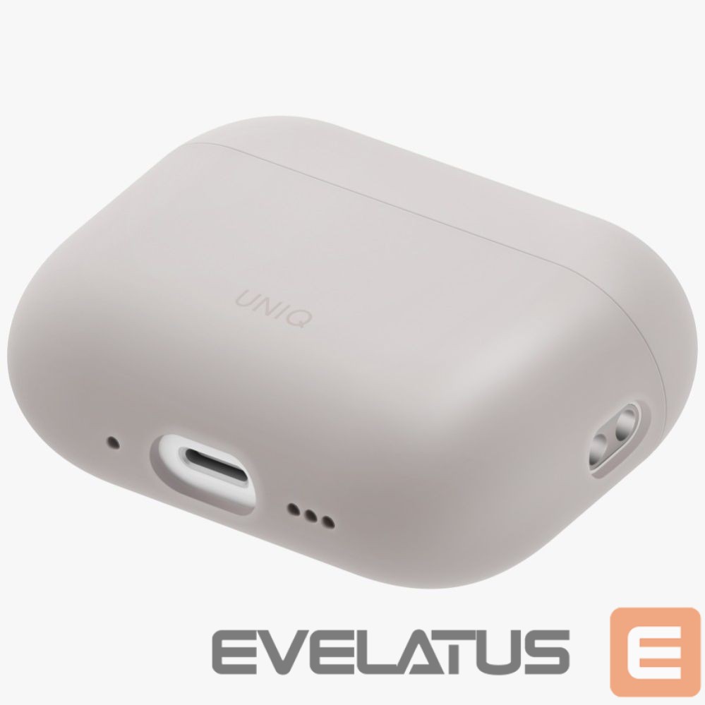 Kitos prekės UNIQ Uniq Lino Silicone Case for AirPods Pro - Beige