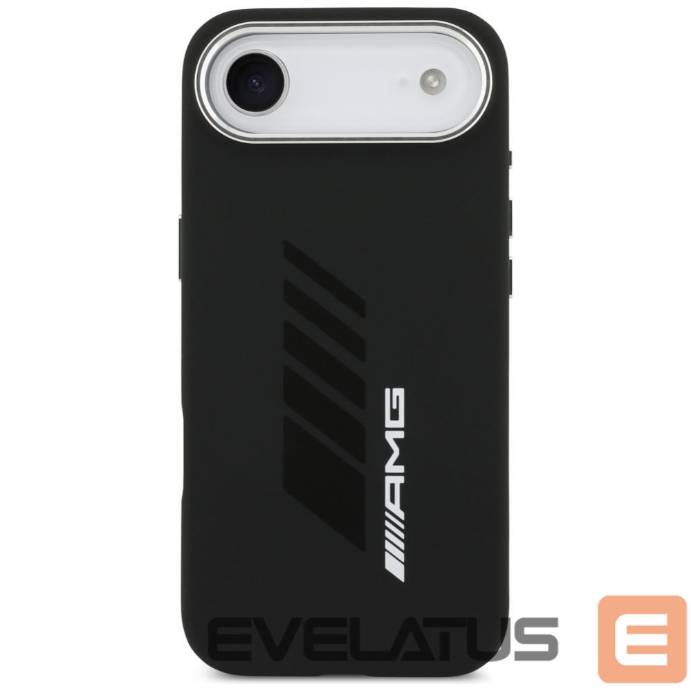 Kitos prekės Mercedes-Benz AMG Silicone Oversize Rhombs MagSafe Case for iPhone Air - Black