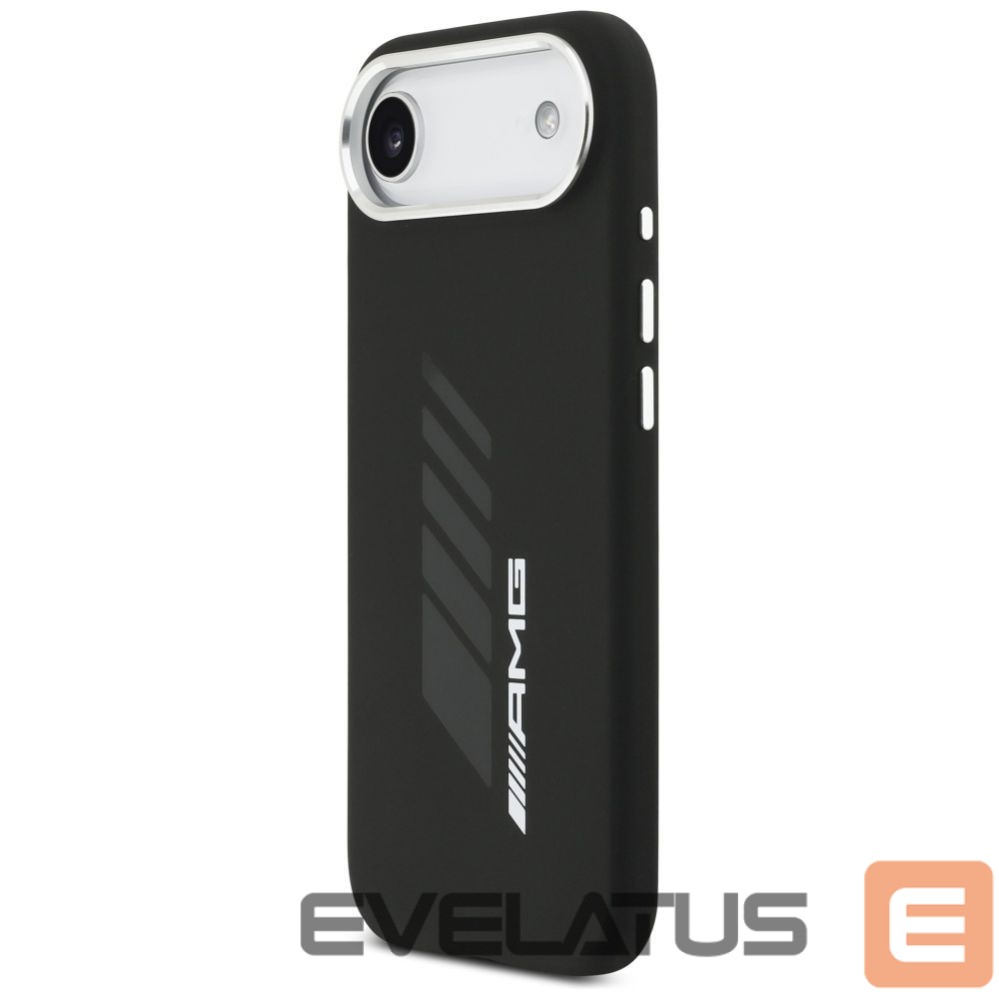 Kitos prekės Mercedes-Benz AMG Silicone Oversize Rhombs MagSafe Case for iPhone Air - Black