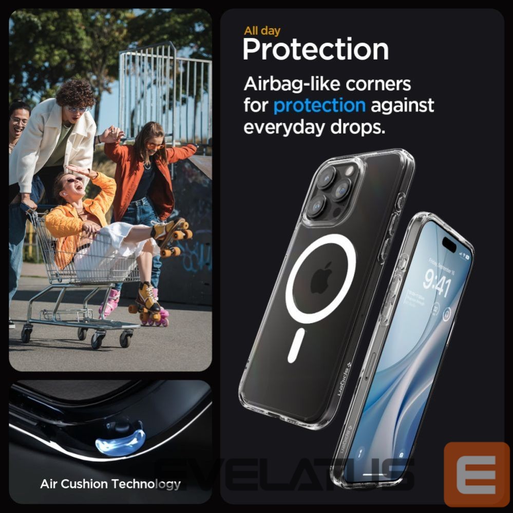 Kitos prekės Spigen Transparent || White