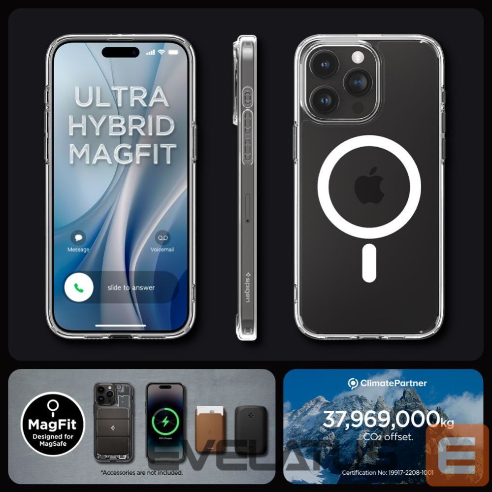 Kitos prekės Spigen Transparent || White