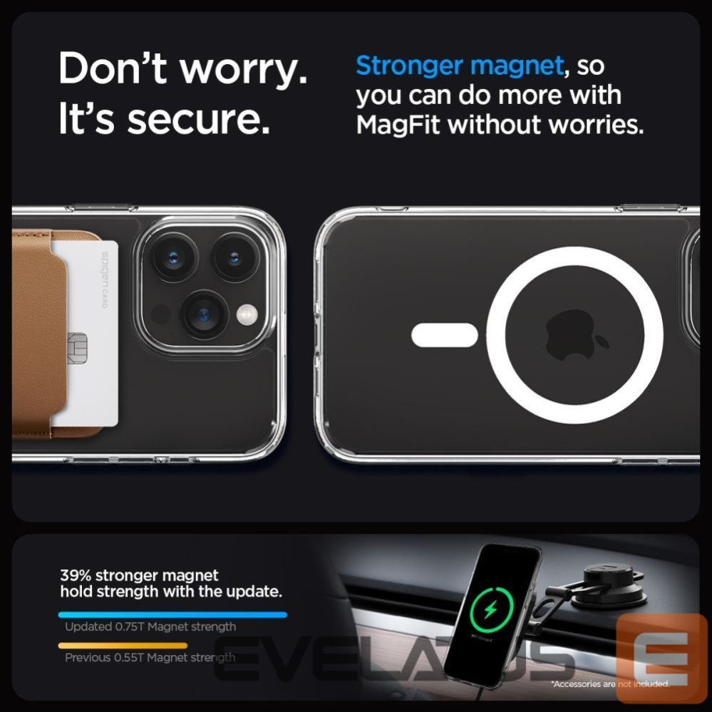 Kitos prekės Spigen Transparent || White