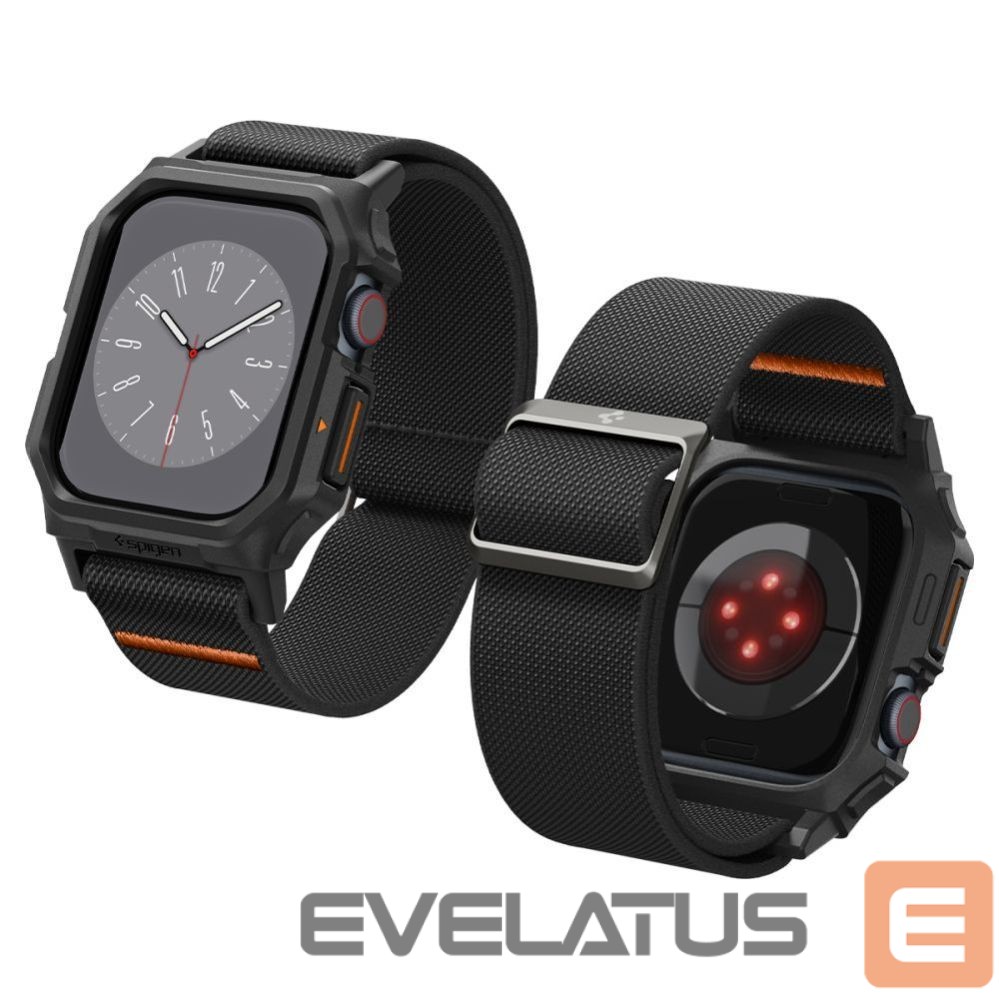 Kitos prekės Spigen Spigen Lite Fit "PRO" Strap for Apple Watch 10 42mm - Black