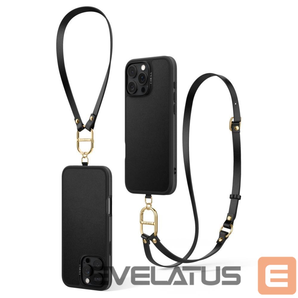Kitos prekės Spigen Spigen Cyrill Kajuk iPhone 16 Pro Case - Black