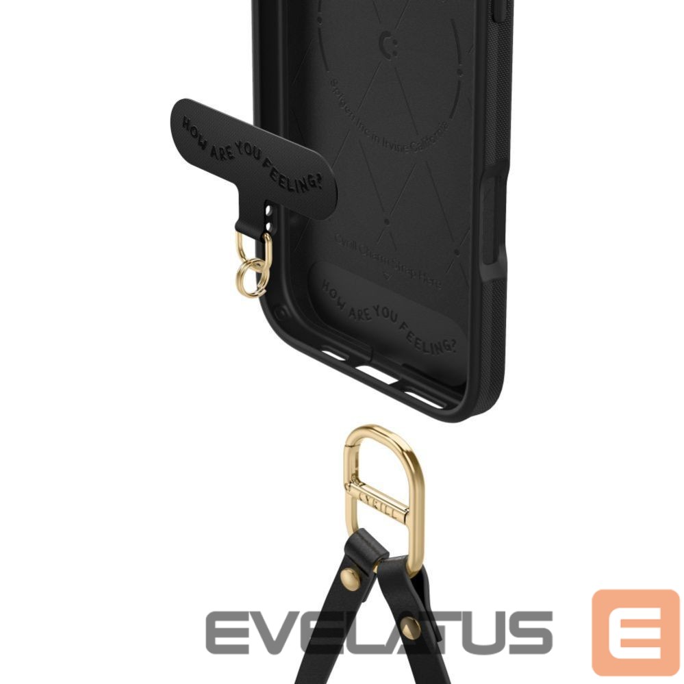 Kitos prekės Spigen Spigen Cyrill Kajuk iPhone 16 Pro Case - Black