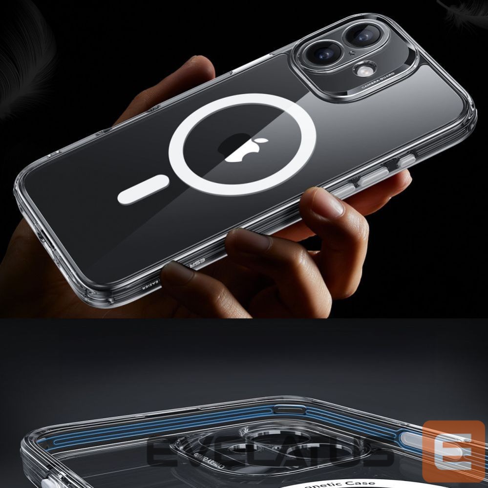 Kitos prekės ESR ESR Classic Pro Set Halolock MagSafe iPhone 16 Case - Clear