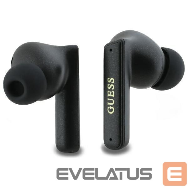 Kitos prekės Guess Guess Bluetooth headphones GUTWST88MCTGK TWS + docking station black/black Capsule Printed Logo
