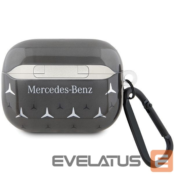 Kitos prekės Mercedes-Benz Mercedes MEAP28DPMGS AirPods Pro 2 (2022/2023) cover black Large Star Pattern