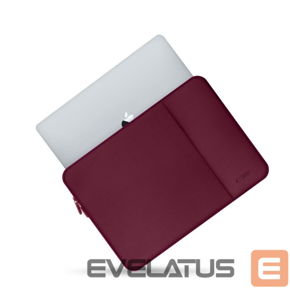 Kitos prekės Tech-Protect Tech-Protect Neoprene Laptop Case 15-16" - Burgundy
