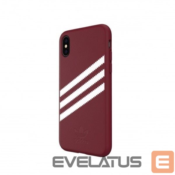 Kitos prekės Adidas Adidas OR Molded PU Suede case for iPhone X / XS - burgundy