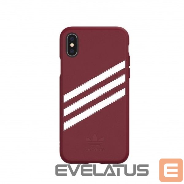 Kitos prekės Adidas Adidas OR Molded PU Suede case for iPhone X / XS - burgundy