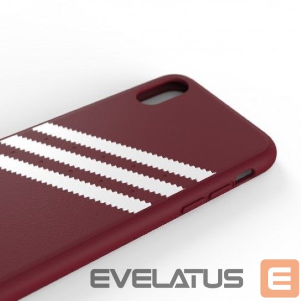 Kitos prekės Adidas Adidas OR Molded PU Suede case for iPhone X / XS - burgundy