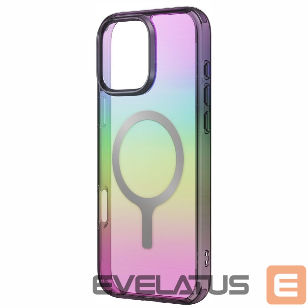 Kitos prekės UNIQ Uniq Iridescia Magclick Charging Case for iPhone 16 Pro Max - Black