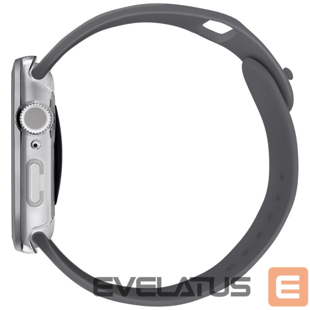Kitos prekės UNIQ Uniq Voute tempered glass case for Apple Watch 10 46 mm - silver