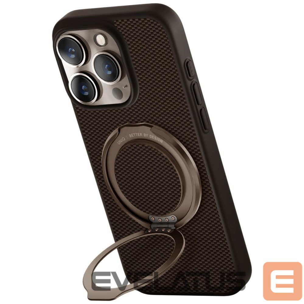 Kitos prekės UNIQ Uniq Keva Air Magclick Charging GripFit Case for iPhone 16 Pro - Brown