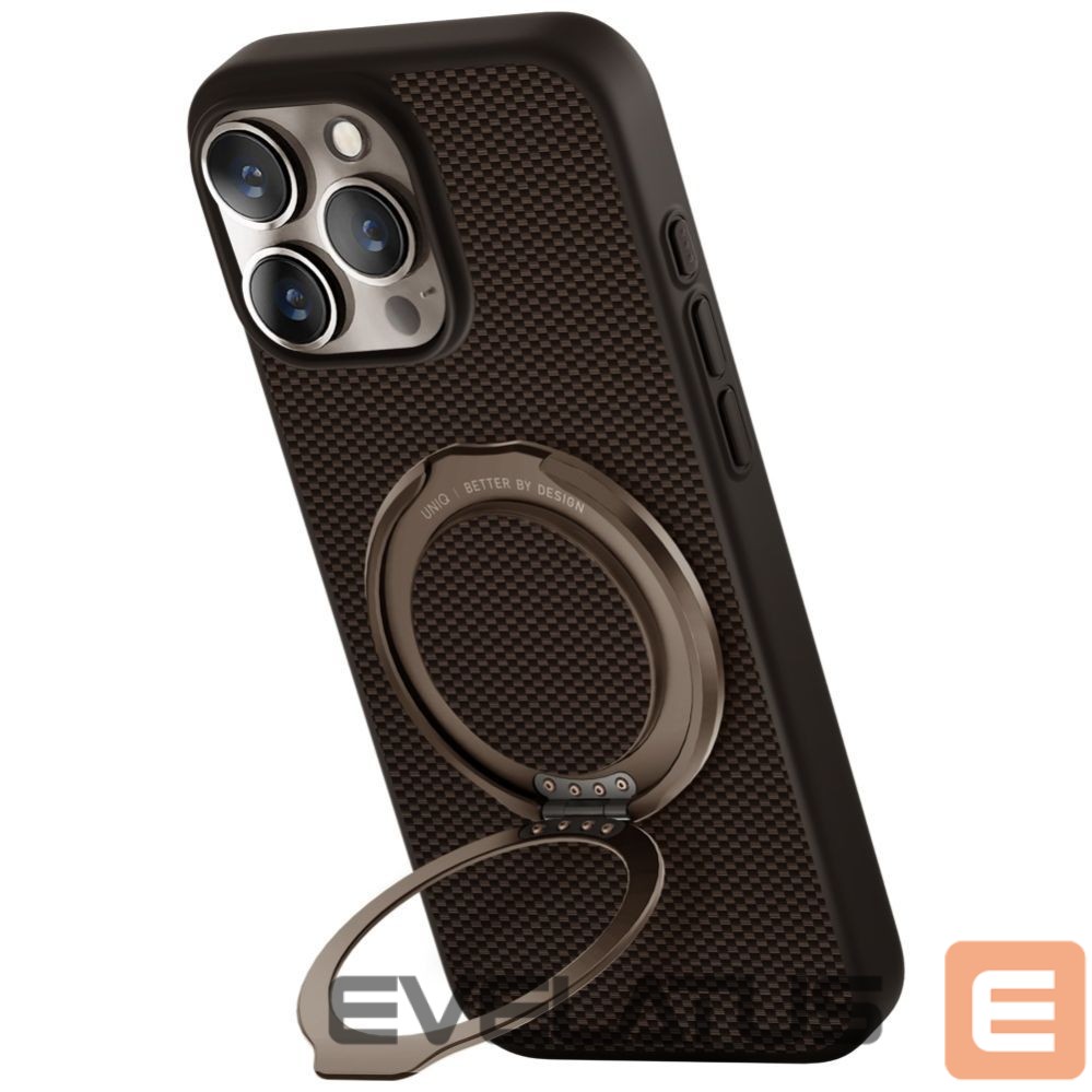 Kitos prekės UNIQ Uniq Keva Air Magclick Charging GripFit Case for iPhone 16 Pro Max - Brown