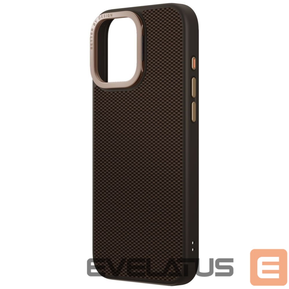 Kitos prekės UNIQ Uniq Keva Max Magclick Charging Camera Stand Case for iPhone 16 Pro - Brown