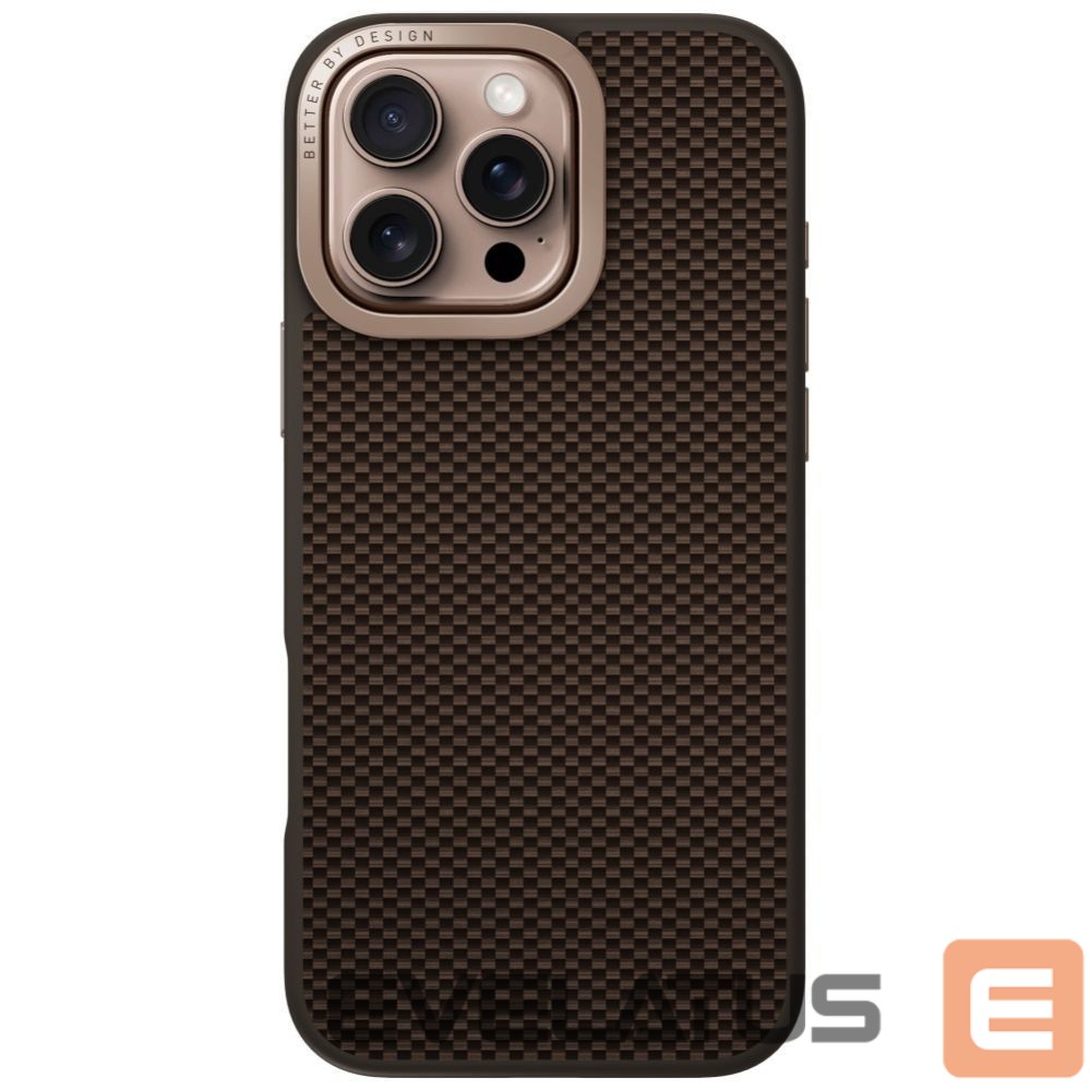Kitos prekės UNIQ Uniq Keva Max Magclick Charging Camera Stand Case for iPhone 16 Pro - Brown