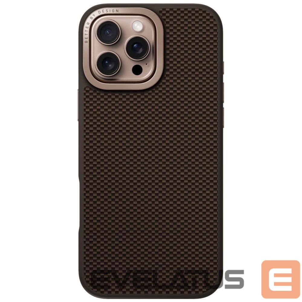 Kitos prekės UNIQ Uniq Keva Max Magclick Charging Camera Stand Case for iPhone 16 Pro Max - Brown