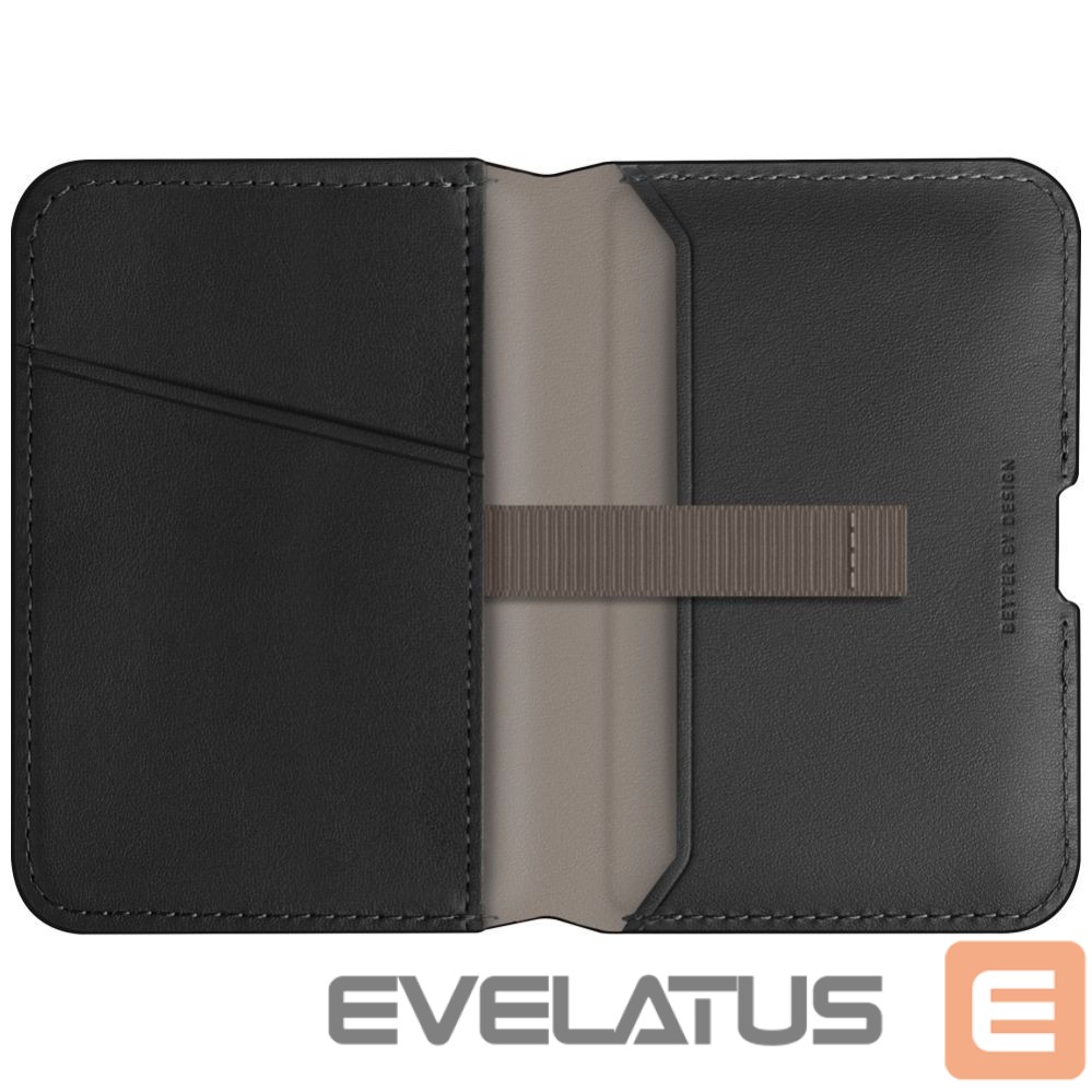 Kitos prekės UNIQ Uniq Lyden DS RFID Magnetic Wallet with Phone Stand - Black