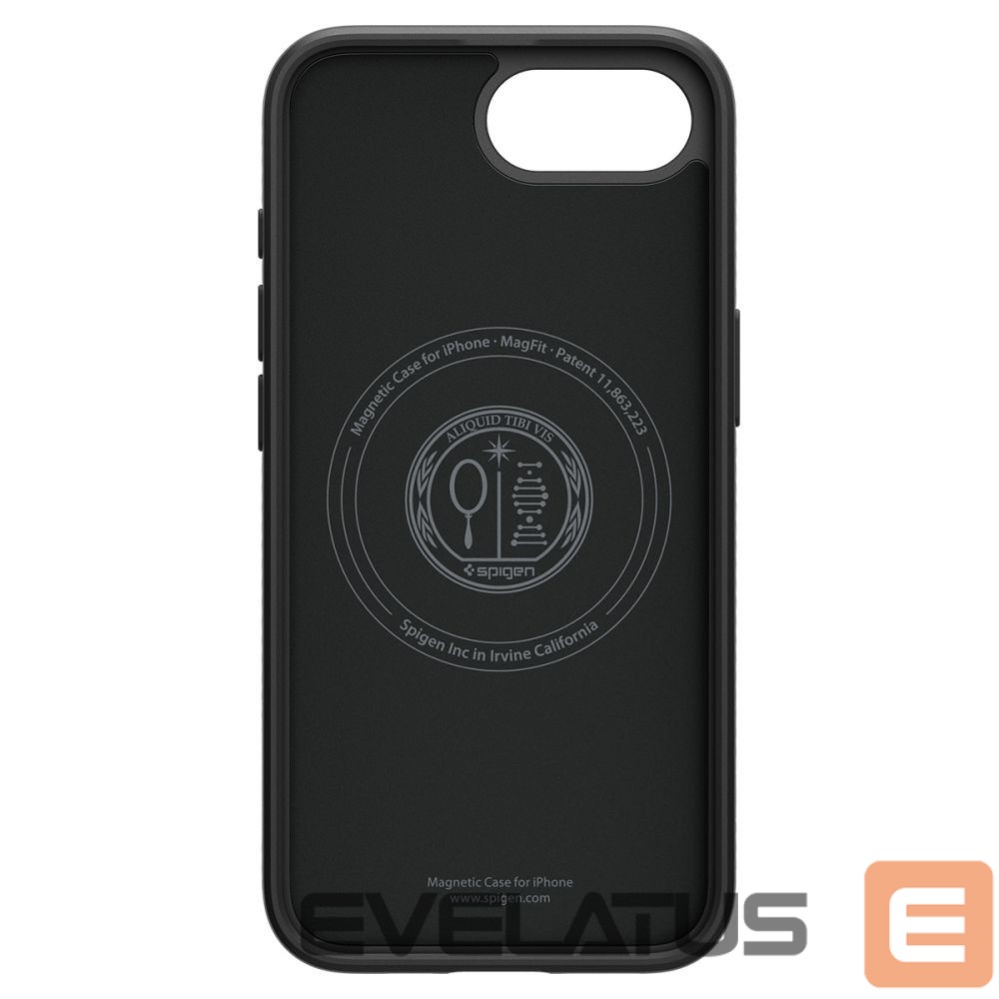 Kitos prekės Spigen Spigen Liquid Air Mag MagSafe Case for iPhone 16e / 17e - Matte Black