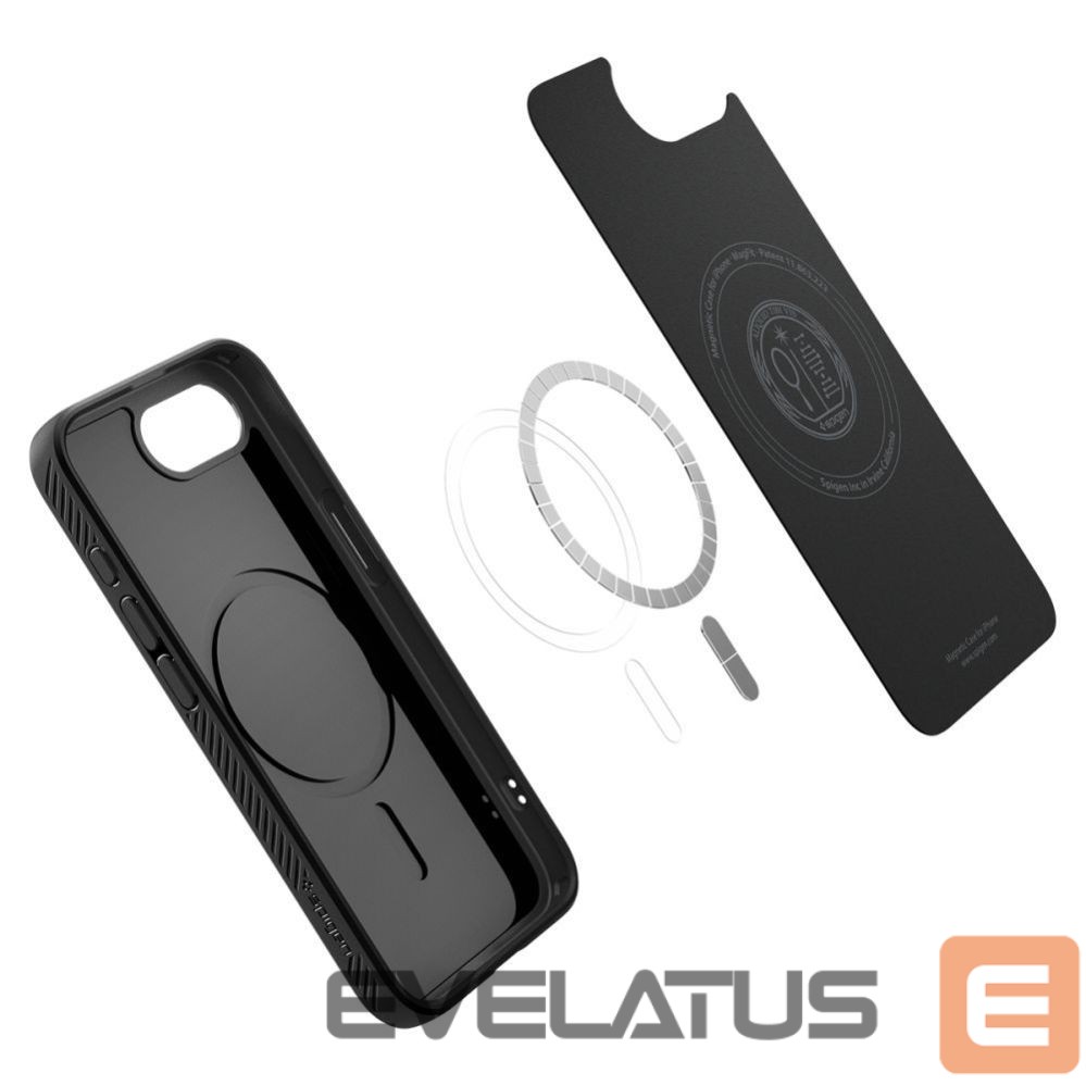 Kitos prekės Spigen Spigen Liquid Air Mag MagSafe Case for iPhone 16e / 17e - Matte Black