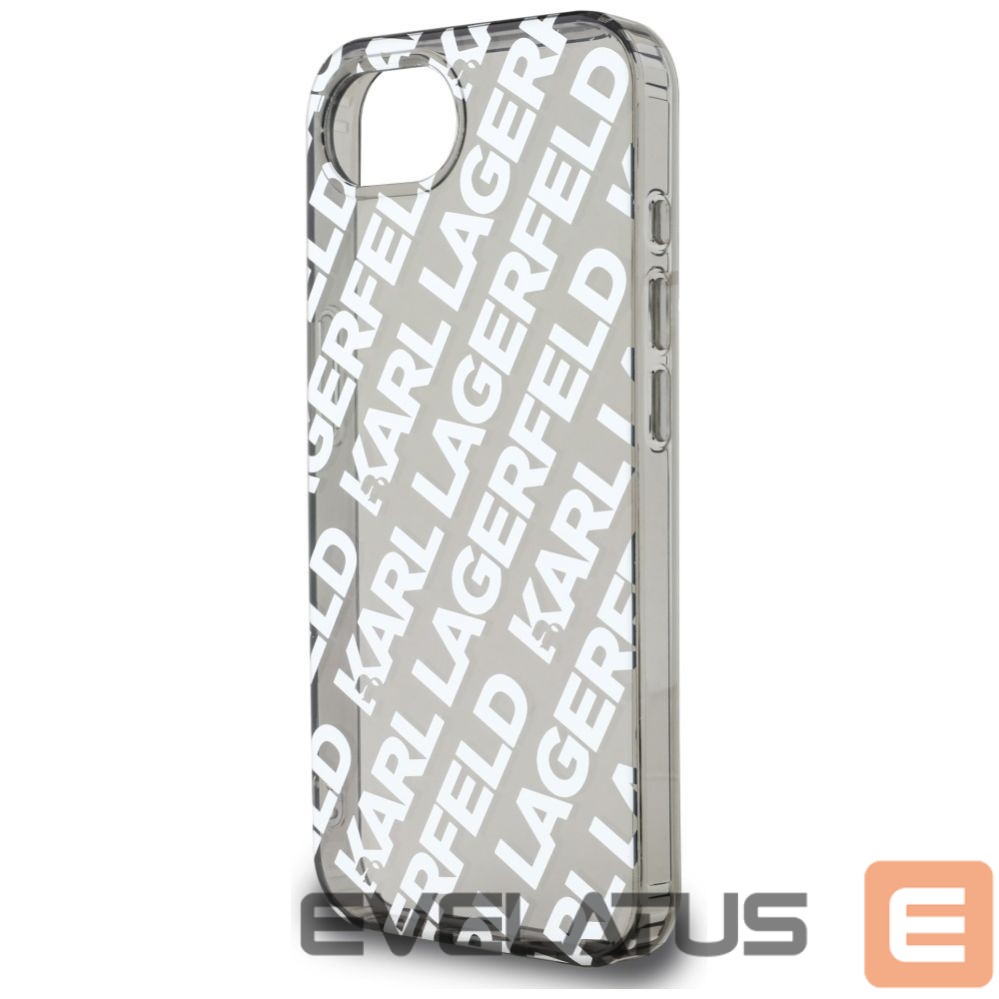 Kitos prekės Karl Lagerfeld Karl Lagerfeld IML Repeat Logo case for iPhone 16e - silver