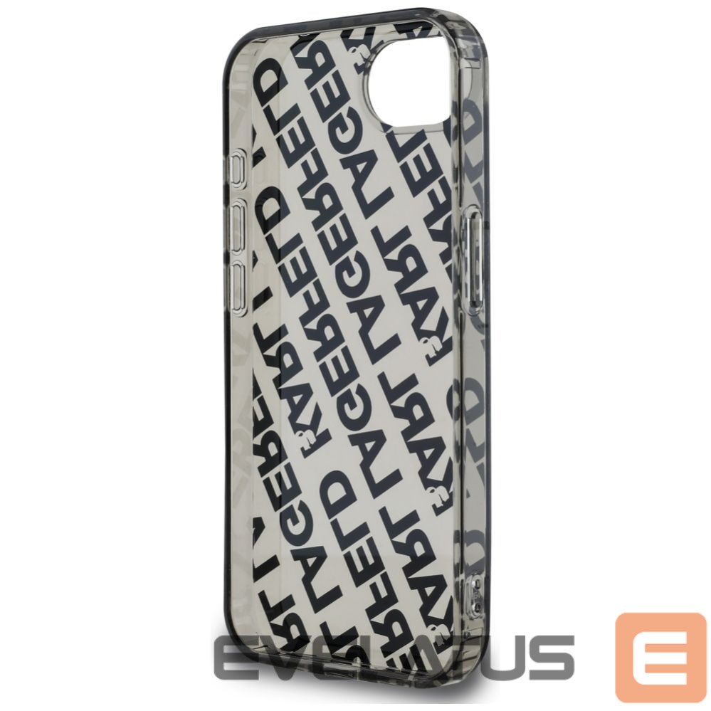 Kitos prekės Karl Lagerfeld Karl Lagerfeld IML Repeat Logo case for iPhone 16e - silver