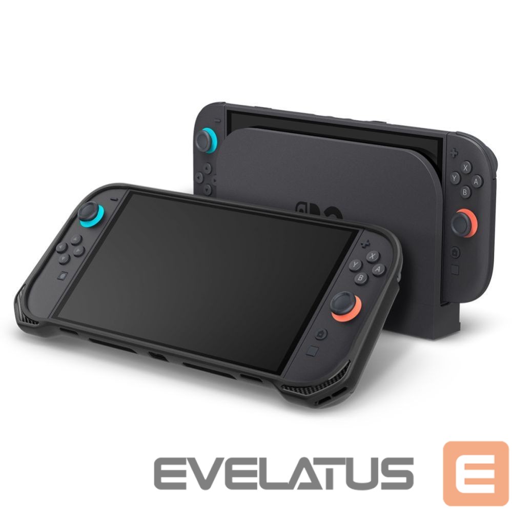 Kitos prekės Spigen Spigen Rugged Armor Case for Nintendo Switch 2 - Matte Black