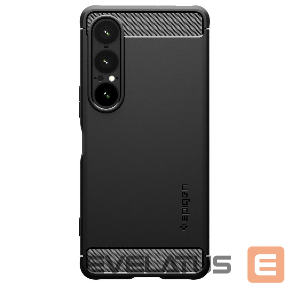 Kitos prekės Spigen Spigen Rugged Armor Case for Sony Xperia 1 VII - Matte Black