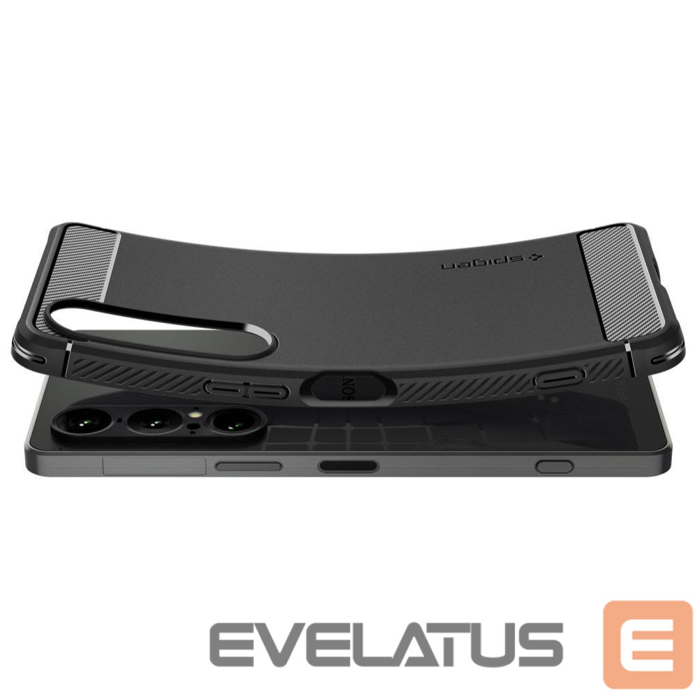Kitos prekės Spigen Spigen Rugged Armor Case for Sony Xperia 1 VII - Matte Black