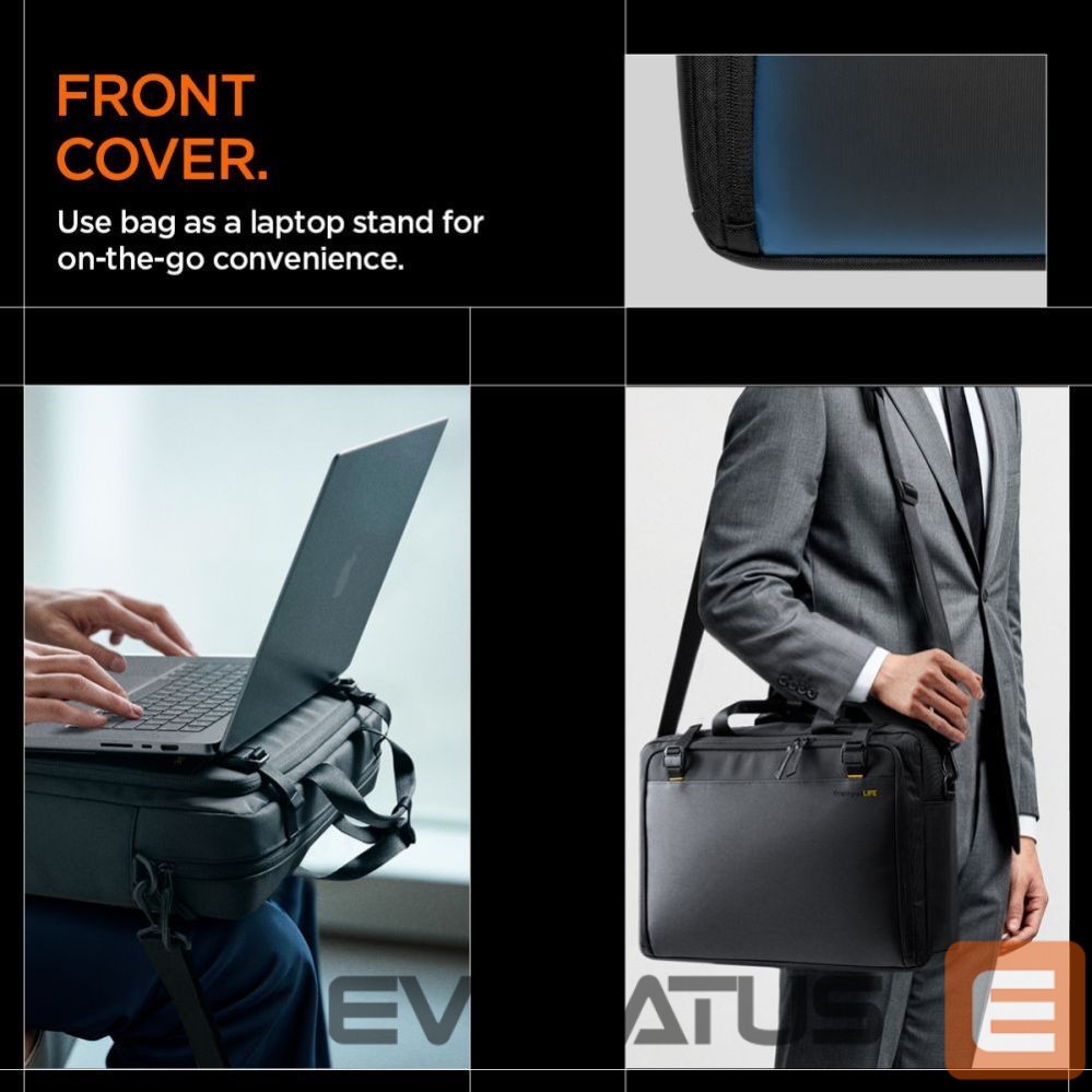 Kitos prekės Spigen Spigen KD300 Laptop Bag - Black