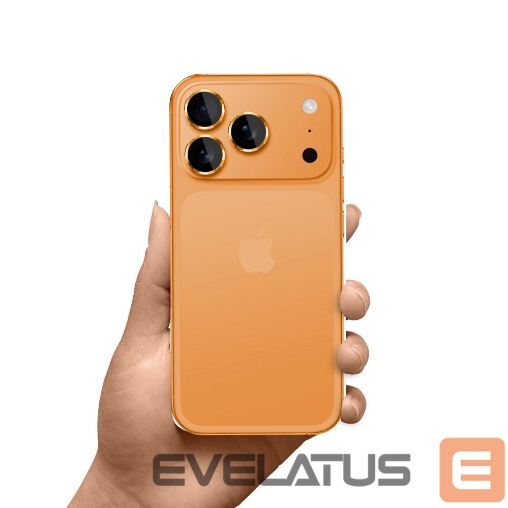 Kitos prekės 3MK 3mk Lens Protection Pro Tempered Glass for iPhone 17 Pro / 17 Pro Max - Orange