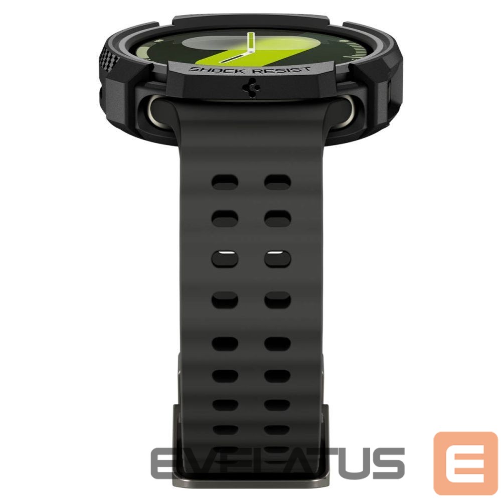 Kitos prekės Spigen Spigen Rugged Armor Case for Samsung Galaxy Watch 8 40mm - Matte Black