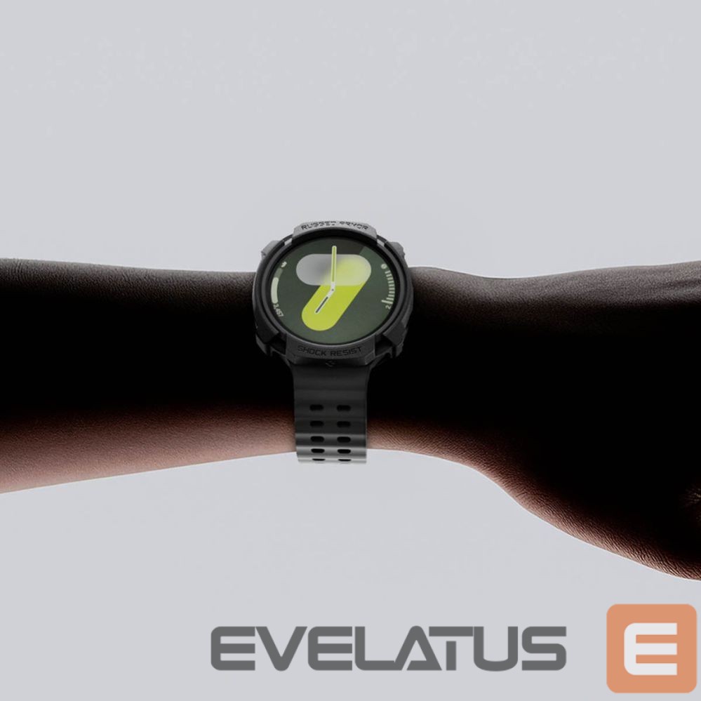 Kitos prekės Spigen Spigen Rugged Armor Case for Samsung Galaxy Watch 8 40mm - Matte Black