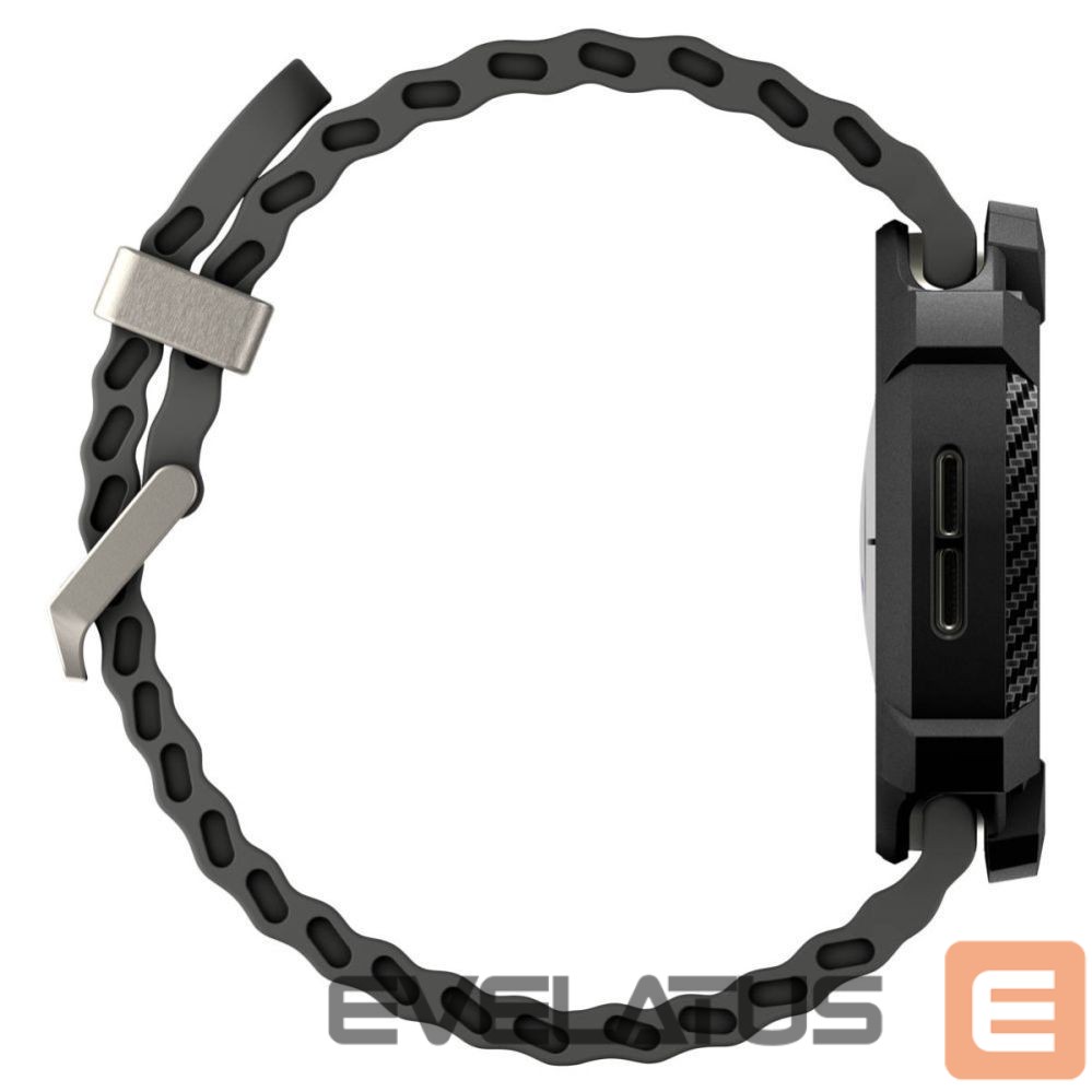 Kitos prekės Spigen Spigen Rugged Armor Case for Samsung Galaxy Watch 8 40mm - Matte Black