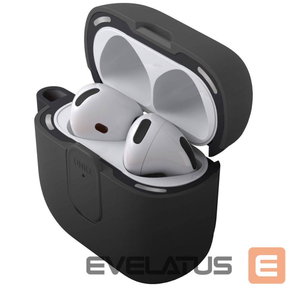Kitos prekės UNIQ Uniq Clyde Lock Case for AirPods 4 - Black