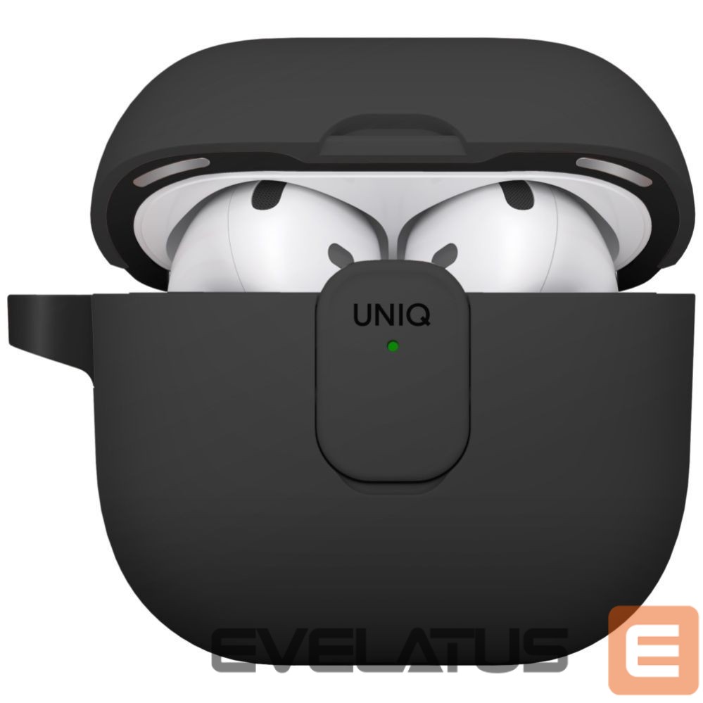Kitos prekės UNIQ Uniq Clyde Lock Case for AirPods 4 - Black
