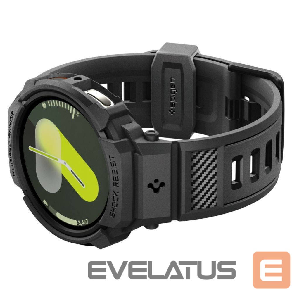 Kitos prekės Spigen Spigen Rugged Armor Pro Strap for Samsung Galaxy Watch 8 40mm - Matte Black