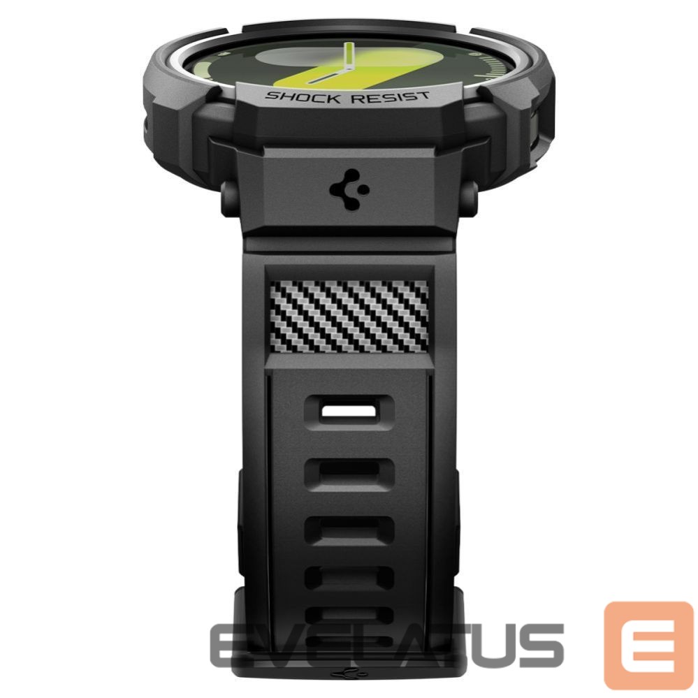 Kitos prekės Spigen Spigen Rugged Armor Pro Strap for Samsung Galaxy Watch 8 40mm - Matte Black