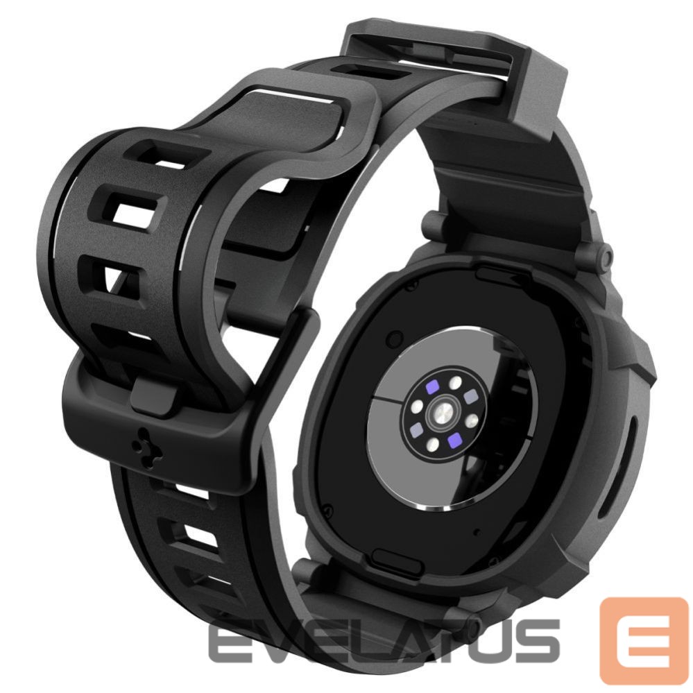 Kitos prekės Spigen Spigen Rugged Armor Pro Strap for Samsung Galaxy Watch 8 40mm - Matte Black