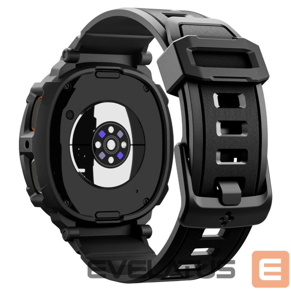Kitos prekės Spigen Spigen Rugged Armor Pro Strap for Samsung Galaxy Watch 8 40mm - Matte Black