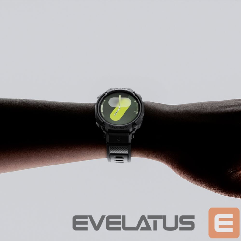 Kitos prekės Spigen Spigen Rugged Armor Pro Strap for Samsung Galaxy Watch 8 40mm - Matte Black
