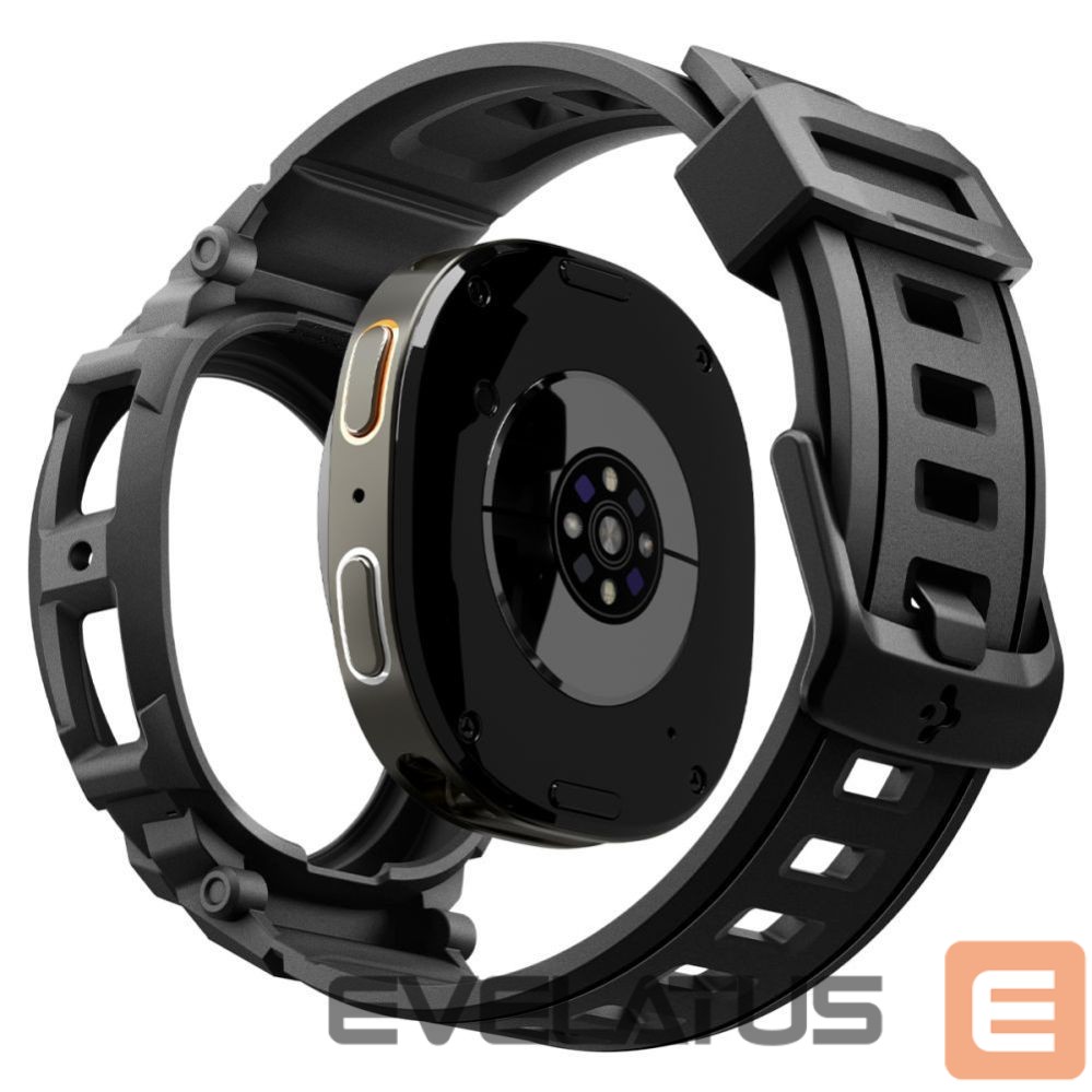Kitos prekės Spigen Spigen Rugged Armor Pro Strap for Samsung Galaxy Watch 8 40mm - Matte Black