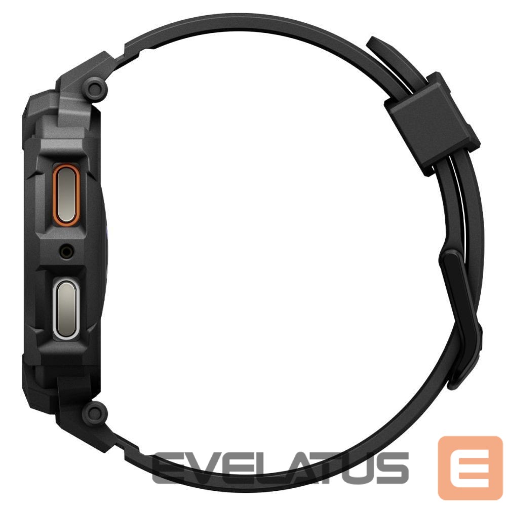 Kitos prekės Spigen Spigen Rugged Armor Pro Strap for Samsung Galaxy Watch 8 40mm - Matte Black