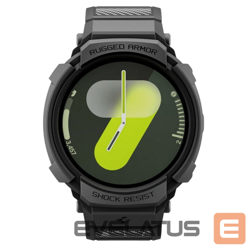 Kitos prekės Spigen Spigen Rugged Armor Pro Strap for Samsung Galaxy Watch 8 40mm - Matte Black