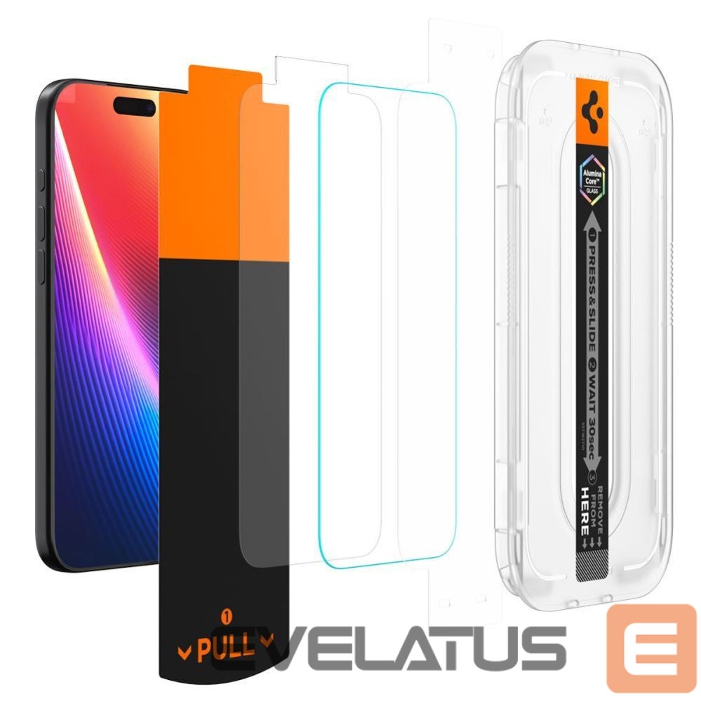 Kitos prekės Spigen Spigen Glas.TR EZ Fit Privacy Glass for iPhone 17 Air