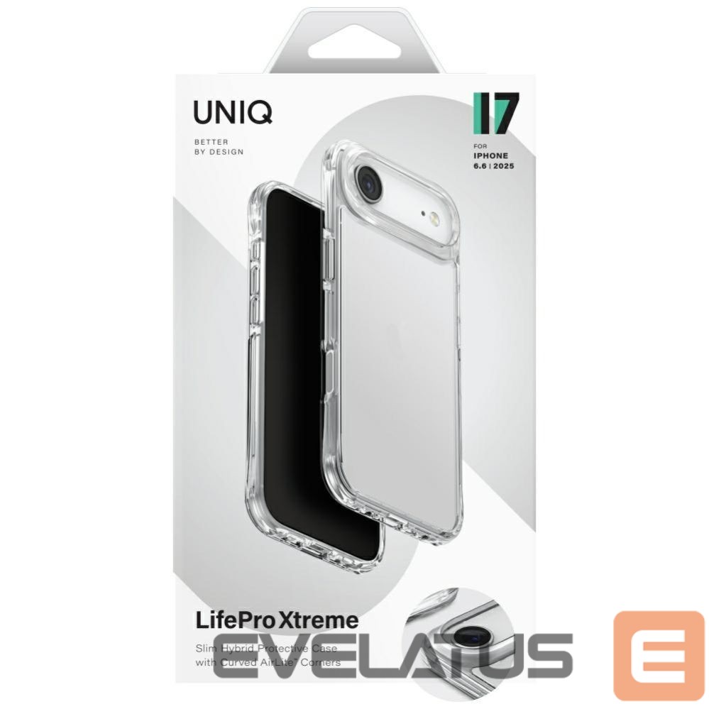 Kitos prekės UNIQ Uniq Lifepro Xtreme Case for iPhone 17 Air Transparent