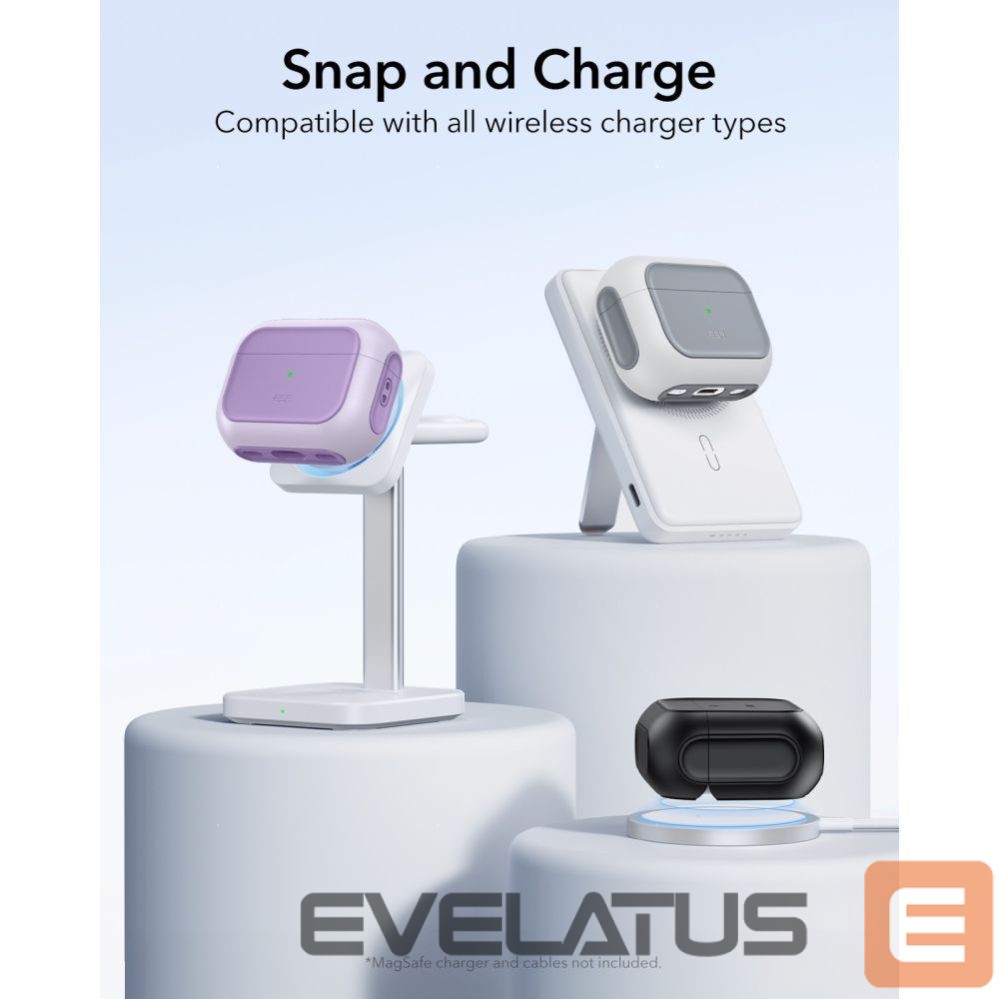 Kitos prekės ESR ESR Orbit Halolock MagSafe case for AirPods Pro - purple